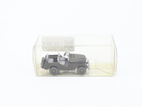 Wiking H0 452/1 Modellauto PKW Jeep Typ 5 olivgrün 1:87