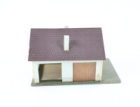 Spur H0 Gebäude Schuppen Garage Doppelgarage 1:87