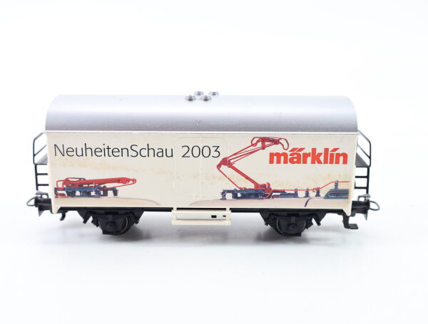 Märklin H0 94184 gedeckter Güterwagen Kühlwagen "NeuheitenSchau 2003"