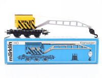 Märklin H0 4671 Güterwagen Kranwagen Krupp-Ardelt gelb 974 0 078-8 DB