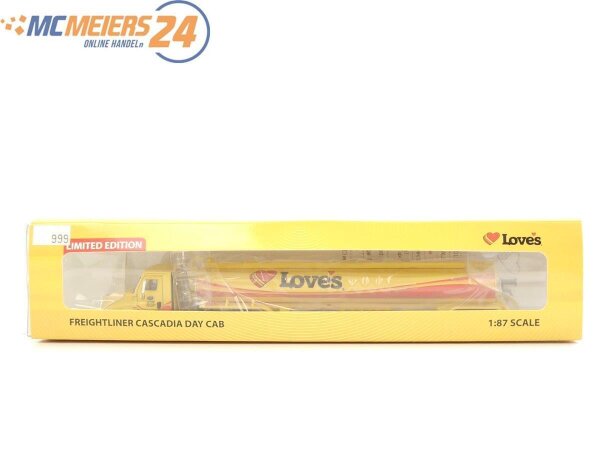 E439 Tonkin H0 Modellauto LKW Truck Trailer "Loves" 1:87