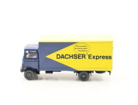 Wiking H0 434/5 Modellauto Koffer LKW MB 809 Dachser...