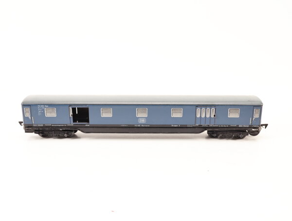 Bub Karl Bub H0 1357 Personenwagen Gepäckwagen blau 112 401 DB / Blech