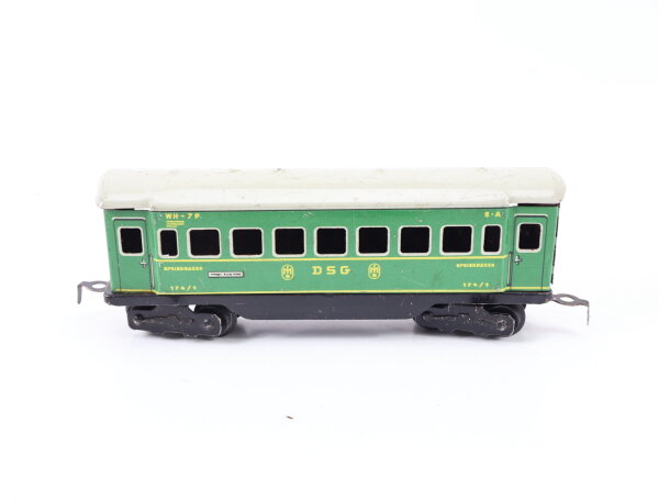 Grötsch H0 Personenwagen Speisewagen  grün DSG WH-7P / Blech