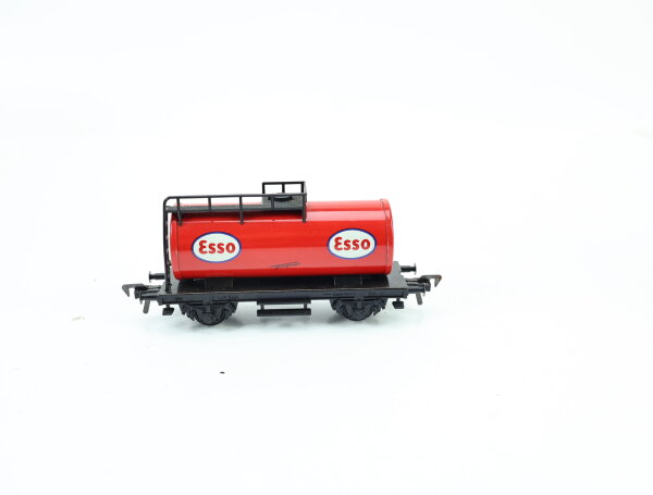 Fleischmann H0 5030 Güterwagen Kesselwagen RIV rot "Esso" / Blech