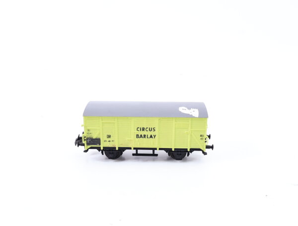Piko H0 ME 123-019 gedeckter Güterwagen "Circus Barlay" 03-48-77 DR