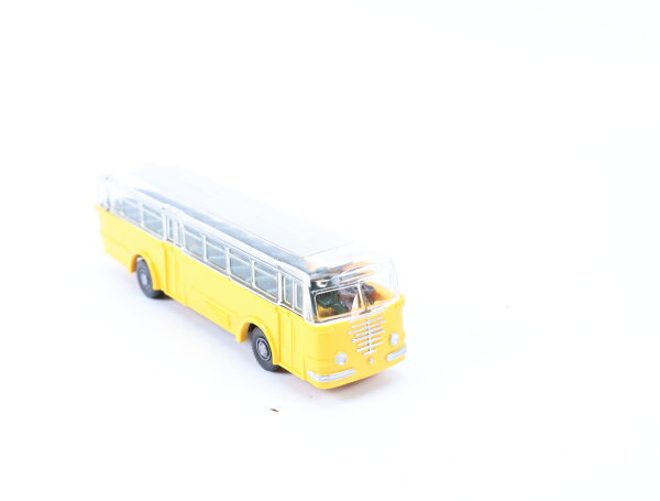 Wiking H0 1165/3B Modellauto Büssing Trambus (ohne Büssing) gelb 1:87
