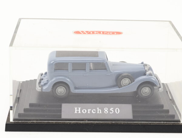 Wiking H0 Modellauto PKW Audi Horch 850 Blau 1:87