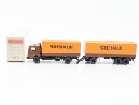 Wiking H0 26 473 Modellauto LKW Pritschen-Fernlastzug MAN...