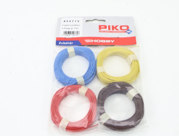 Piko H0 55775 Zubehör Kupferschaltlitze 4 Ringe à 10m
