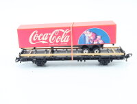 Trix H0 24067 Güterwagen Flachwagen mit Auflieger...