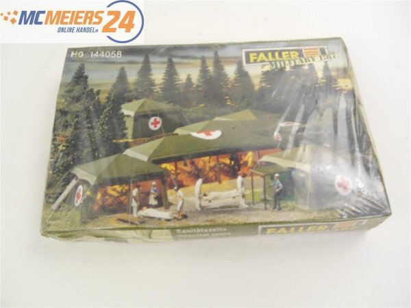 E443 Faller H0 144058 Ausschmückungsset Sanitätszelte *NEU*