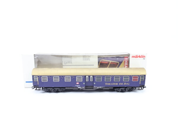 Märklin H0 4299 Personenwagen Umbauwagen "Theater im Zug" 11 083-5 blau DB / NEM