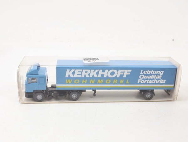 Wiking H0 544/130 Modellauto LKW Koffer Sattelzug MAN "Kerkhoff Wohnmöbel" 1:87