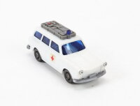 Wiking H0 Modellauto PKW VW 1500 Variant DRK Weiß 1:87
