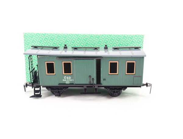 E1561 ETS Spur 0 501 Personenwagen Gepäckwagen grün Ddk 6-3412 CSD