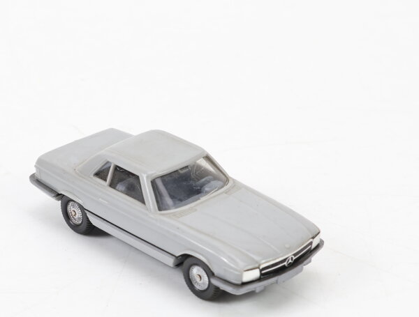 Wiking H0 Modellauto PKW MB Mercedes 350 SL Grau Altes Modell 1:87