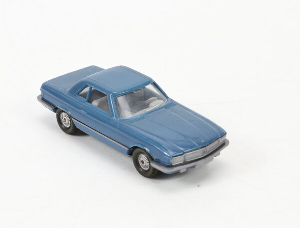 Wiking H0 Modellauto PKW MB 350 SL Coupe Azurblau 1976 1:87