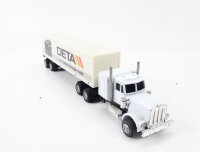 Modellauto LKW Sattelauflieger "DETA - ... wir...