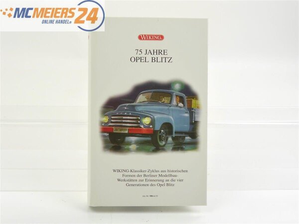 Wiking H0 Modellauto-Set 4-tlg. 990 44 55 Opel Blitz 75 Jahre Set 1:87