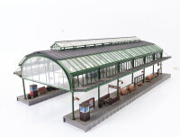 Faller H0 9524 Gebäude Bahnhofshalle Bahnsteig "Bahnhof Bonn" grün 1:87