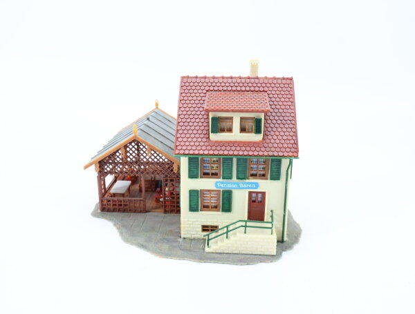 Faller H0 B-269 Gebäude Gasthaus Pension "Bären" mit Biergarten