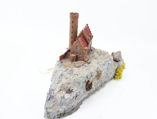 Faller N 232242 Gebäude Burg Schloss Wasserburg "Lichtenstein" / Licht