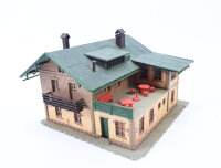 Pola H0 Gebäude Alpenpension mit Caffee