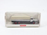Wiking H0 843 01 23 Modellauto Pritschen LKW MB L 10000 Grau 1:87