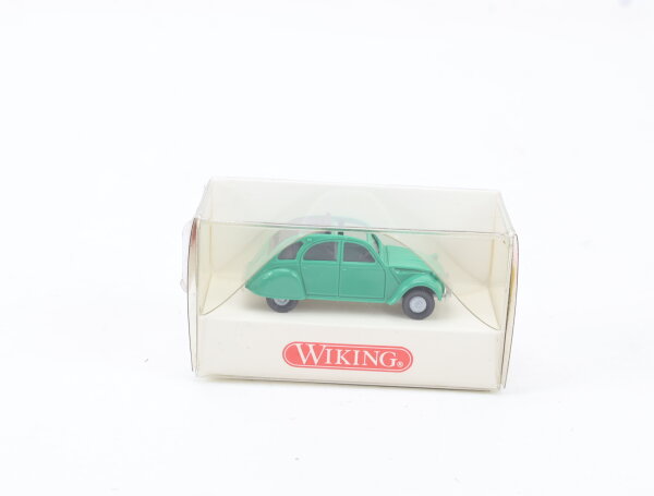 Wiking H0 809 04 20 Modellauto PKW Citroën 2 CV offen Grün 1:87