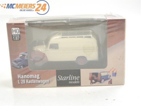 E457 Brekina Starline H0 58152 Modellauto Kastenwagen Hanomag L28 1:87 *NEU*