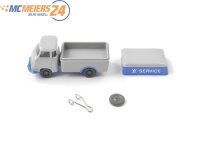 Wiking H0 651/1A Modellauto Hanomag Kurier WM Service himmelblau 1:87 E73a