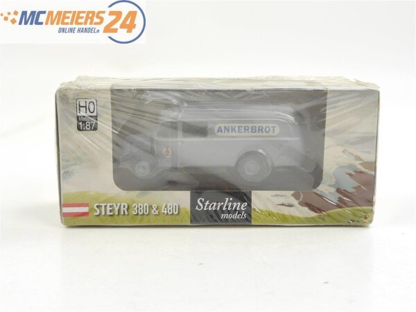 Brekina Starline H0 58009 Modellauto Paketwagen Steyr 380/I Ankerbrot *NEU* E457