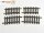 Fleischmann H0 6033 1701/3 4x Modellgleis Gleis gebogen R=415 E505