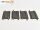 Fleischmann H0 6033 1701/3 4x Modellgleis Gleis gebogen R=415 E505