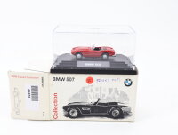 Wiking H0 082907 Modellauto PKW BMW 507 Rot Cabrio 1:87