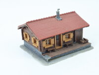 Kibri H0 8001 Gebäude Berghaus Blockhütte "Seeblick"