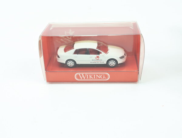 Wiking H0 Modellauto PKW VW Spielwarenmesse Nürnberg Weiß 1:87