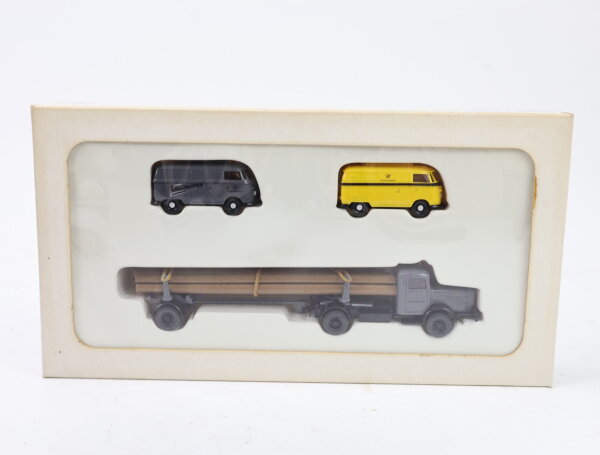 Wiking H0 66-51 Modellauto Set Post Museums Shop 1:87