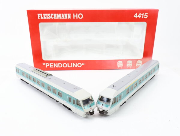 Fleischmann H0 4415 Dieseltriebzug 2-tlg. "Pendolino" BR 610 DB / NEM