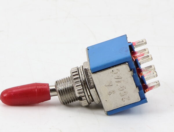 Steuerungszubehör Mini-Einbauschalter Kippschalter KNX-2 3A 250VAC 6 Pins