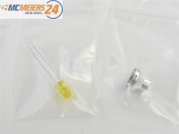 E437 Beleuchtung Lampe Licht LED gelb inkl. Fassung u. Widerstand für Modellbau