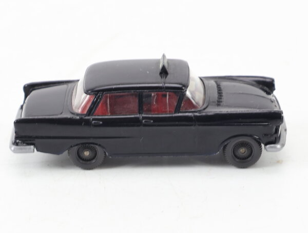 Wiking H0 347/1B Modellauto Taxi Opel Kapitän P2 schwarz 1:87