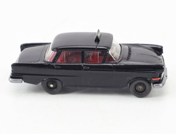 Wiking H0 347/1B Modellauto Taxi Opel Kapitän P2 schwarz 1:87