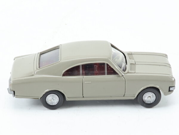 Wiking H0 349/1C Modellauto PKW Opel Commodore A Coupé olivgrau ~ 1:87