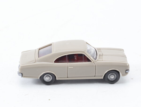 Wiking H0 349/1B Modellauto PKW Opel Commodore A Coupé gelbgrau 1:87