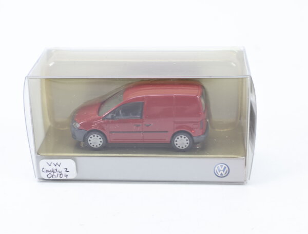Wiking H0 Modellauto PKW VW Caddy Rot 1:87