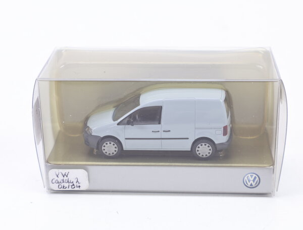 Wiking H0 Modellauto PKW VW Caddy Hellgrau 1:87