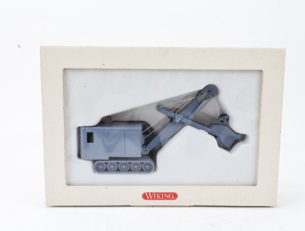 Wiking 239 01 60 Modellauto Menck Bagger Blau 1:60