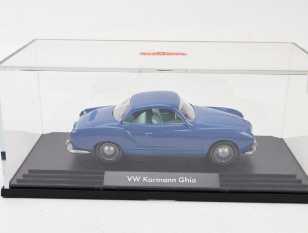 Wiking 0 Modellauto PKW VW Karmann Ghia Blau 1:40